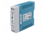 Power supply: switching | for DIN rail | 20W | 48VDC | 420mA | OUT: 1