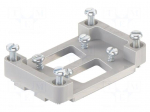 Mounting adapter | Adapter Han 6B-2x D-Sub 9