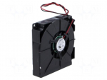 Fan: DC | blower | 12VDC | 59.5x59.5x12.5mm | 7.9m3/h | 34dBA | ball