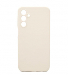 Back panel cover Connect Samsung Galaxy A14 4G / A14 5G Premium Quality Soft Touch Silicone Case Antique White