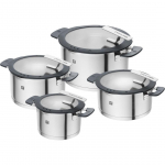ZWILLING SIMPLIFY 66870-004-0 Pots set Stainless steel 4 pcs. Silver Black