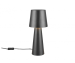 Trio Nubian table lamp E27 matt black gaismeklis 562900132 4017807616132