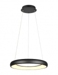 Trio Cardona LED piekarama lampa 62 cm matt black brushed steel 349616032 4017807613865
