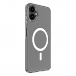 Back panel cover Evelatus Samsung Galaxy A06 5G Clear Case with Magnetic Transparent