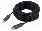 Cable | DisplayPort plug,both sides | DisplayPort 1.4,optical | 8K