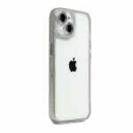 Back panel cover iLike Apple iPhone 15 Pro STARS LENS ACRYLIC COVER White
