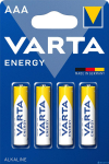 Uued tooted // 4 x bateria R-03 LR03 AAA 1,5V Value Pack 4103 Varta energy
