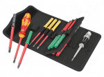 Screwdriver: insulated-set | insulated | PZ/S1,PZ/S2 | 1kVAC | case