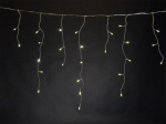 RANA LED - 4 x 0.6 m - 144 warm white lamps - transparent wire - modulator - 24 V