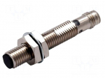 Sensor: inductive | OUT: PNP / NO | 0&divide;4mm | 10&divide;30VDC | M8 | IP67 | 50mA