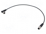 Cable: for sensors/automation | M12 | PIN: 4 | unshielded | plug | PUR