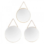 Set of mirrors CORA, &Oslash;20, &Oslash;30, &Oslash;35 cm
