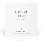 Male condom LELO Hex 3 pc(s)
