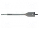 Drill bit | for wood,feather | &Oslash;: 24mm | L: 152mm | steel CV | 1/4"