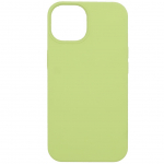 Back panel cover Evelatus Apple iPhone 13 Premium Soft Touch Silicone Case Matcha Green