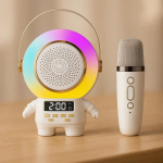 Portable Speaker Riff TK66 Karaoke System Astronauts White