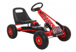 M&auml;nguala | PC | Konsoolid | Tarvikud // M&auml;nguasjad ja m&auml;ngud lastele // Gokart Czerwony A-15 Pompowane Koła