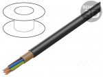 Wire | NYY | 5G16mm2 | round | wire | Cu | PVC | black | 600V,1kV
