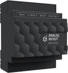 Grenton analog input and output module / supports 1-wire / DIN rail mounting / TF-Bus