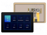 Display: TFT | 9" | 800x480 | 8MBRAM,16MbFLASH | 475cd/m2 | uC: ESP32