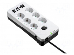 Plug socket strip: protective | Sockets: 6 | 250VAC | 10A | IP20