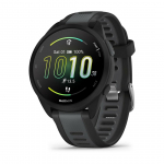 Garmin Forerunner 165 Music 3.05 cm (1.2") AMOLED 43 mm Digital 390 x 390 pixels Touchscreen Black GPS (satellite)