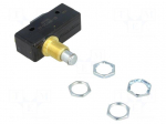 Microswitch SNAP ACTION | precise operation,with pin | SPDT | IP40
