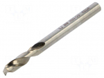 Drill bit | for metal | &Oslash;: 5.2mm | L: 62mm | Working part len: 26mm
