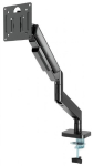 Full-motion desk display mounting arm Gembird 17"-32" Black