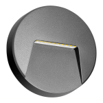 T&ouml;&ouml;riistad ja m&otilde;&otilde;teseadmed // Uued tooted t&ouml;&ouml;riistade, tarvikute kategoorias // SLIGO LED 3W, lampa elewacyjna, 240lm, IP65, 4000K, okrągła, szara