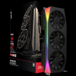 XFX Mercury AMD Radeon RX 9070XT OC Gaming Edition with RGB 16GB GDDR6, HDMI 3xDP