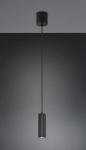 Trio Soka piekarama lampa 1-pc GU10 matt black brushed steel 367700132 4017807658477