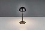 Trio Ortiz LED table lamp matt black rechargeable gaismeklis R55601132 4017807643312
