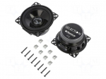 Car loudspeakers | woofer | 100mm | 50W | 80&divide;7700Hz | 2 loudspeakers
