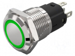 Switch: vandal resistant | Pos: 2 | SPDT | 3A/240VAC | 3A/240VDC | ON-ON