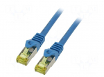 Patch cord | S/FTP | Cat 6a | RJ45 plug,both sides | stranded | Cu | 2m