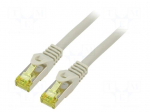 Patch cord | S/FTP | Cat: 6a | RJ45 plug,both sides | stranded | Cu | 1m