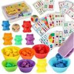 RoGer Educational Set &ldquo;Learning To Count With Bears&rdquo; 44 pcs