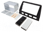 Radio frame | Kia | 2 DIN | black