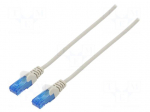 Patch cord | U/UTP | Cat 6a | RJ45 plug,both sides | stranded | Cu | 20m
