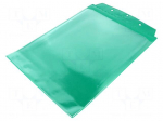Document pocket | green | Size: A4