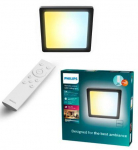 PHILIPS Valen CL650 AIO SQ B 13W 22-27-40-65K WG griestu gaismeklis 8721103060884 929004740701