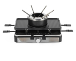Salter EK4513VDE 2 in 1 Raclette & Fondue Set