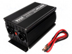 Converter: automotive dc/ac | 2000W | Uout: 230VAC | Out: mains 230V