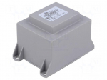 Transformer: encapsulated | 35VA | 230VAC | 12V | 2.91A | Mounting: PCB