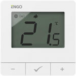 Temperature reg., 230V, white, Internet, ZigBee