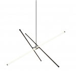 PENDANT LED LIGHT TANGER 90CM BLACK