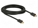 Cable | mini DisplayPort plug,both sides | DisplayPort 1.2 | black