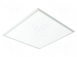 Lamp: LED light panel | 40W | 230VAC | neutral white | 120&deg; | 4000K