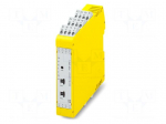Automation module: safety relay | 24VDC | IN: 4 | PSRuni | -25&divide;60&deg;C